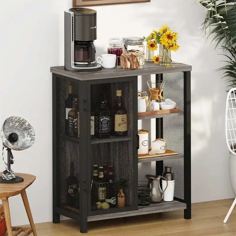 Farmhouse Coffee Bar Cabinet