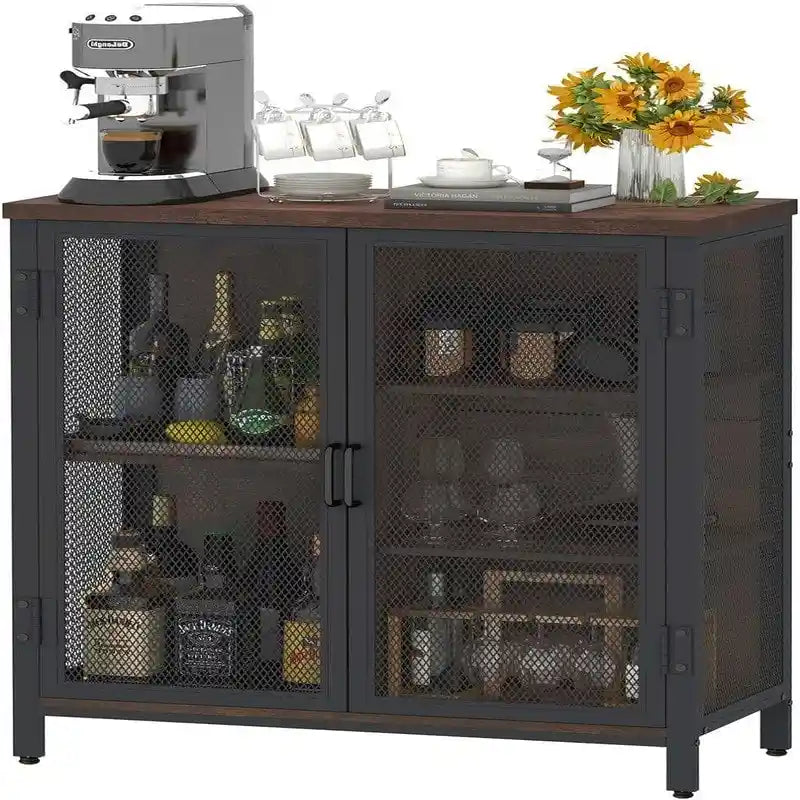 Farmhouse Coffee Bar Cabinet