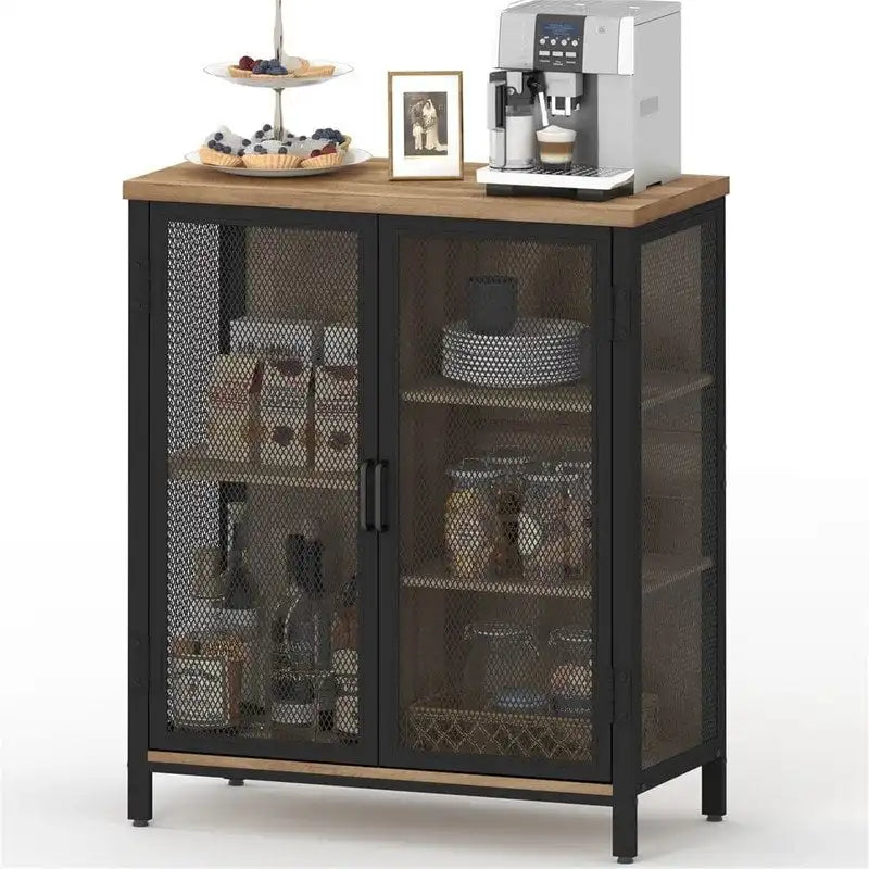 Farmhouse Coffee Bar Cabinet