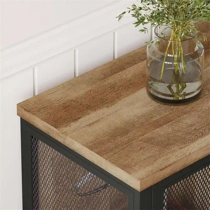 Farmhouse Coffee Bar Cabinet