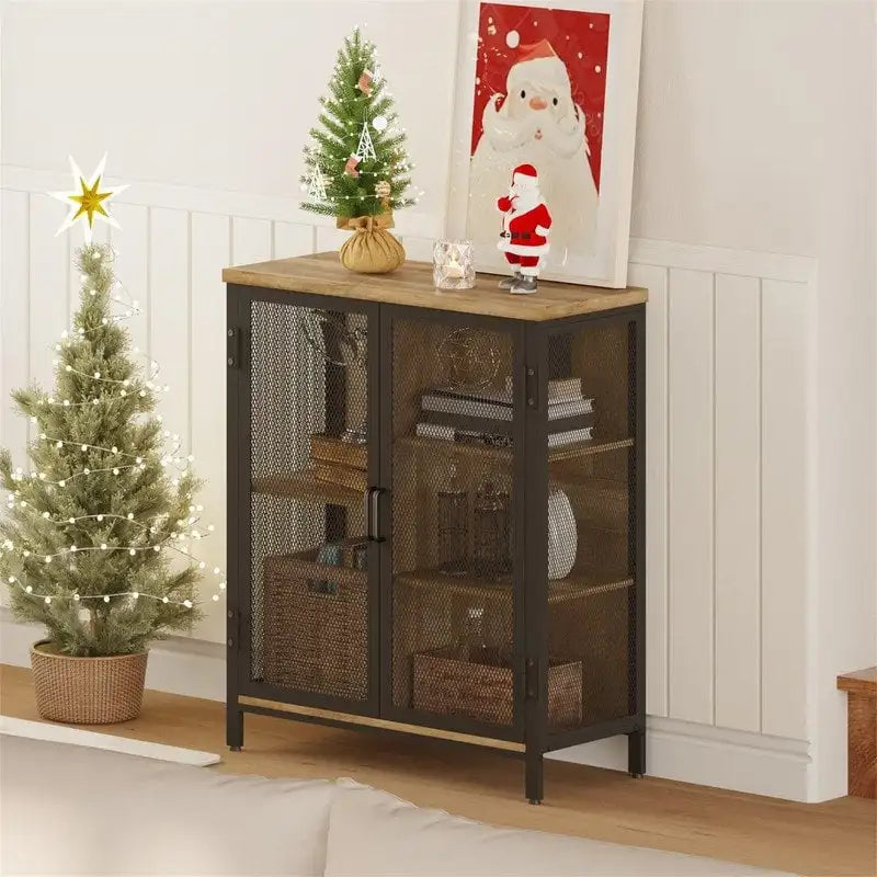Farmhouse Coffee Bar Cabinet