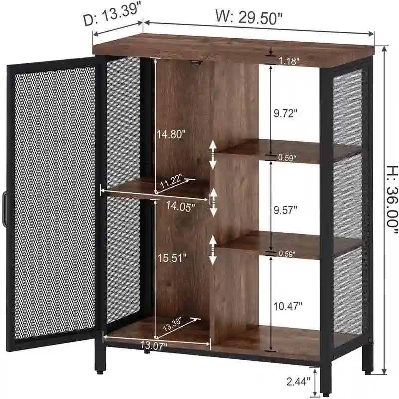 Farmhouse Coffee Bar Cabinet