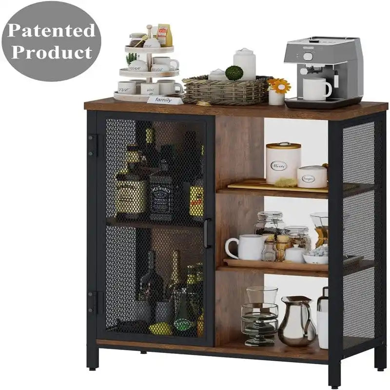 Farmhouse Coffee Bar Cabinet