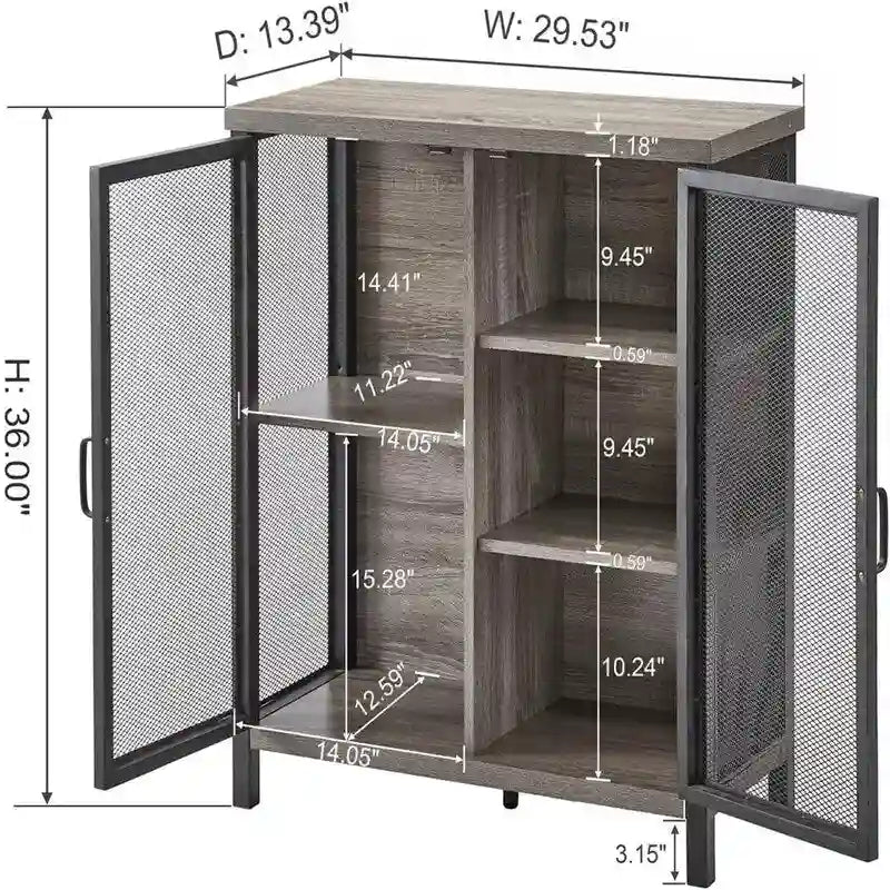 Farmhouse Coffee Bar Cabinet