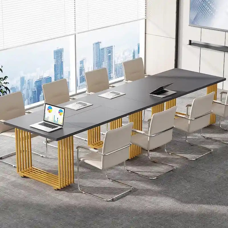 70.9 Modern Home Office Desk, Computer Executive Desk