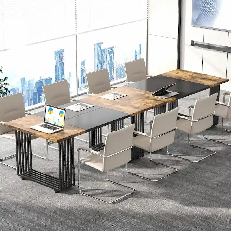 70.9 Modern Home Office Desk, Computer Executive Desk
