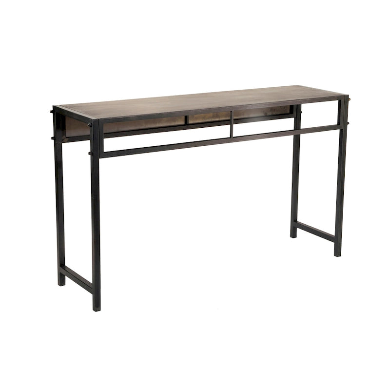 Carbon Loft Rehr Bronze Metal Console Table