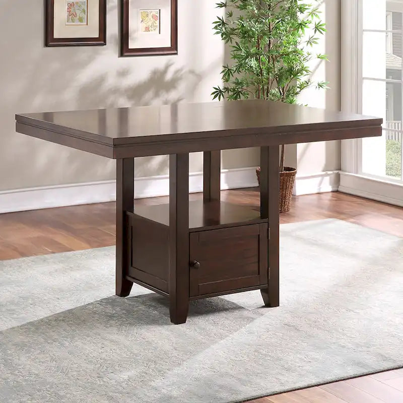Steve Silver Yardley 7-Piece Counter Height Storage Dining Set