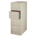Hirsh 26.5D 4-drawer Legal Size Commercial Vertical File Cabinet