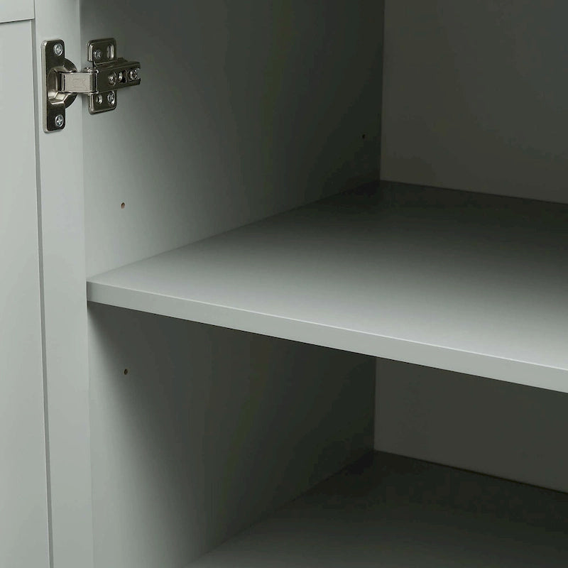 Bathroom Storage Cabinet with Drawers and Adjustable Shelf