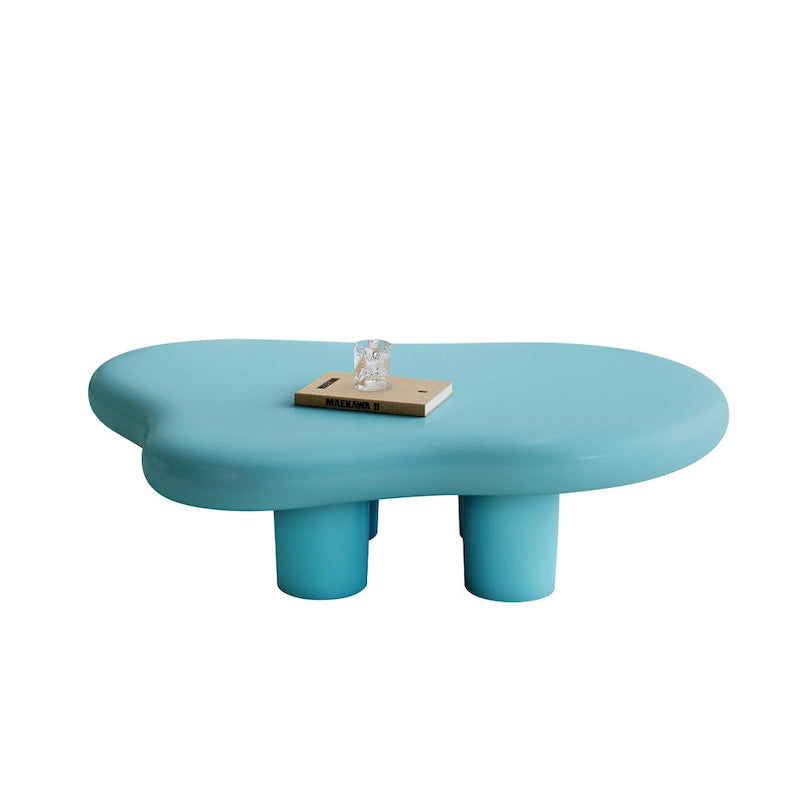 48.5 Modern Cloud Shape 4 Legs Coffee Table