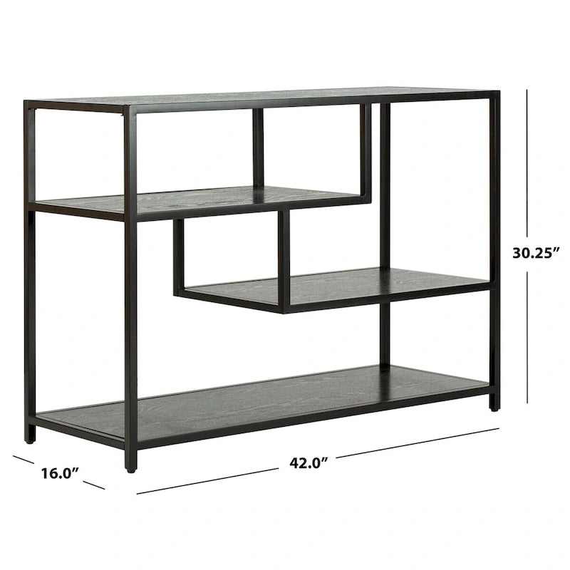 SAFAVIEH Fannye Geometric Console Table - 42 x 16 x 30.3 - 42Wx16Dx30H