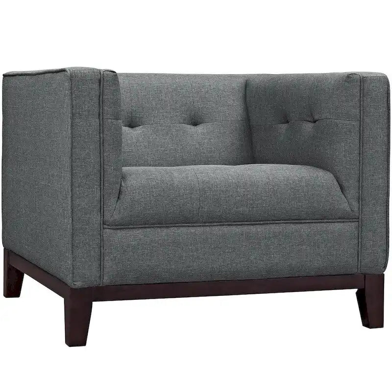 Serve Tufted 2-Piece Living Room Furniture Set