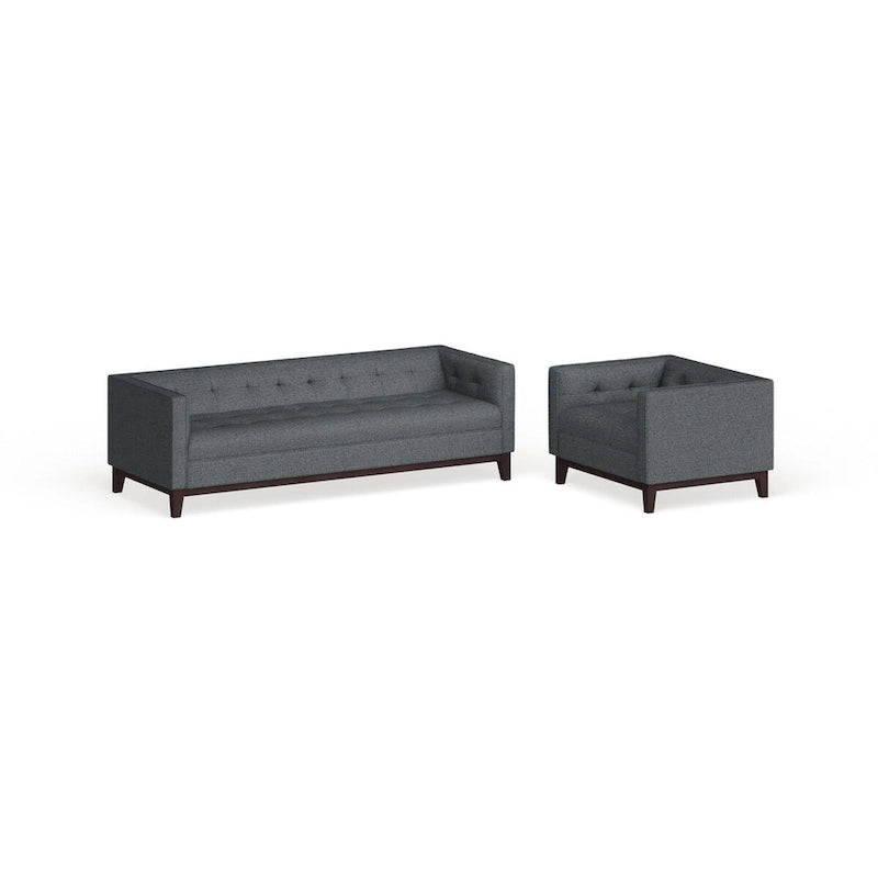 Serve Tufted 2-Piece Living Room Furniture Set
