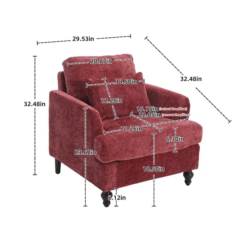 Modern Accent Chair Lounge Chair