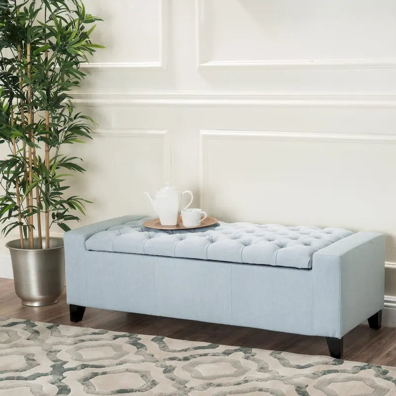 Tufted Upholstery Storage Bench