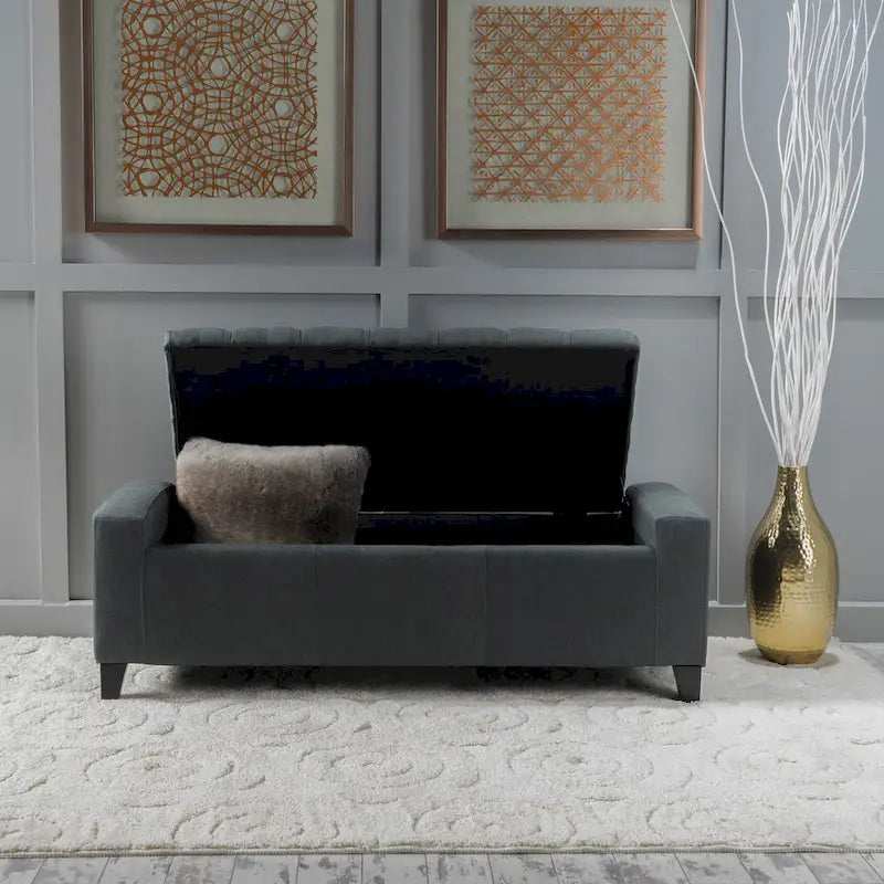 Tufted Upholstery Storage Bench