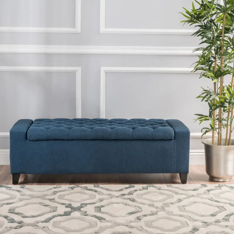 Tufted Upholstery Storage Bench
