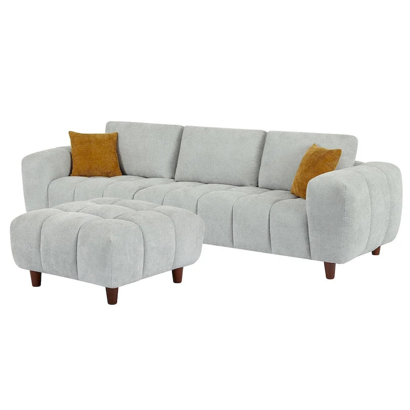 Convertible L Shaped Sectional Sofa Couch for Living Room and Office