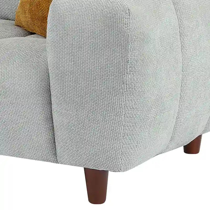 Convertible L Shaped Sectional Sofa Couch for Living Room and Office