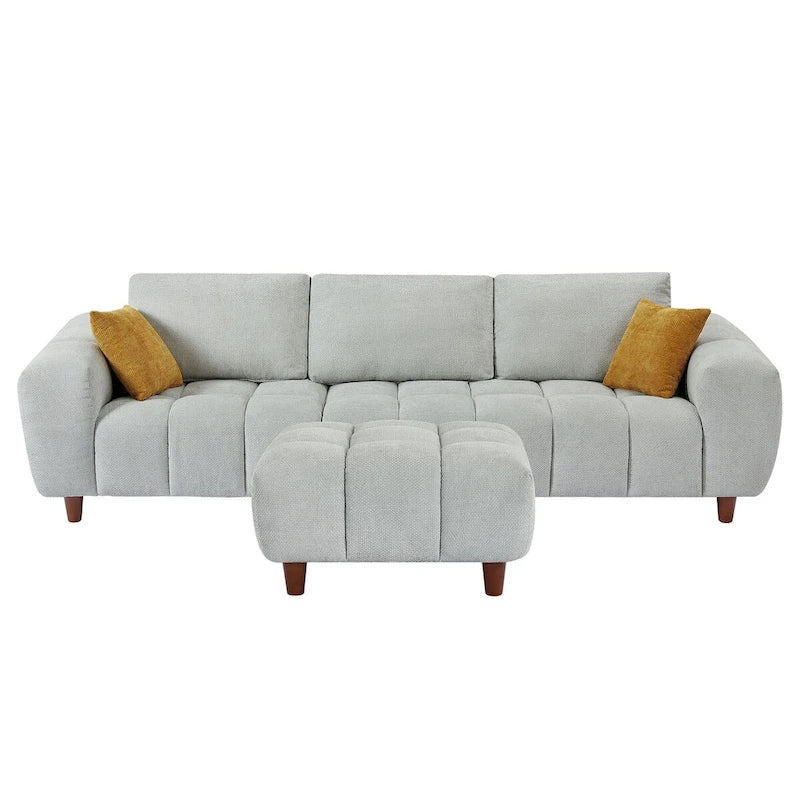 Convertible L Shaped Sectional Sofa Couch for Living Room and Office