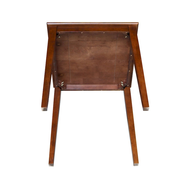 The Gray Barn Cattail Abode Espresso-finished Wood Table with Shaker Legs - Espresso