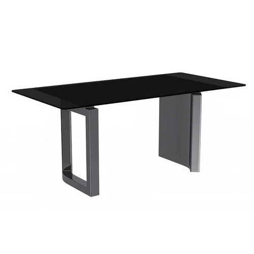 Astra Series Dining Table with Sintered Stone/Glass Top