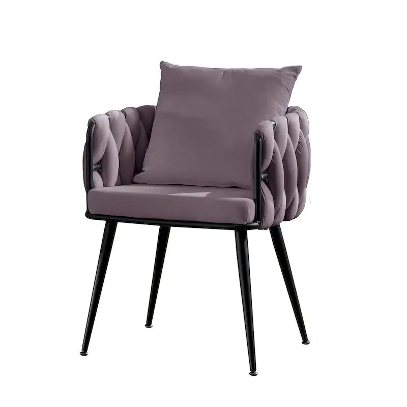 Modern Velvet Dining Chairs Set of 2 for Dining Room Kitchen Vanity Living Room