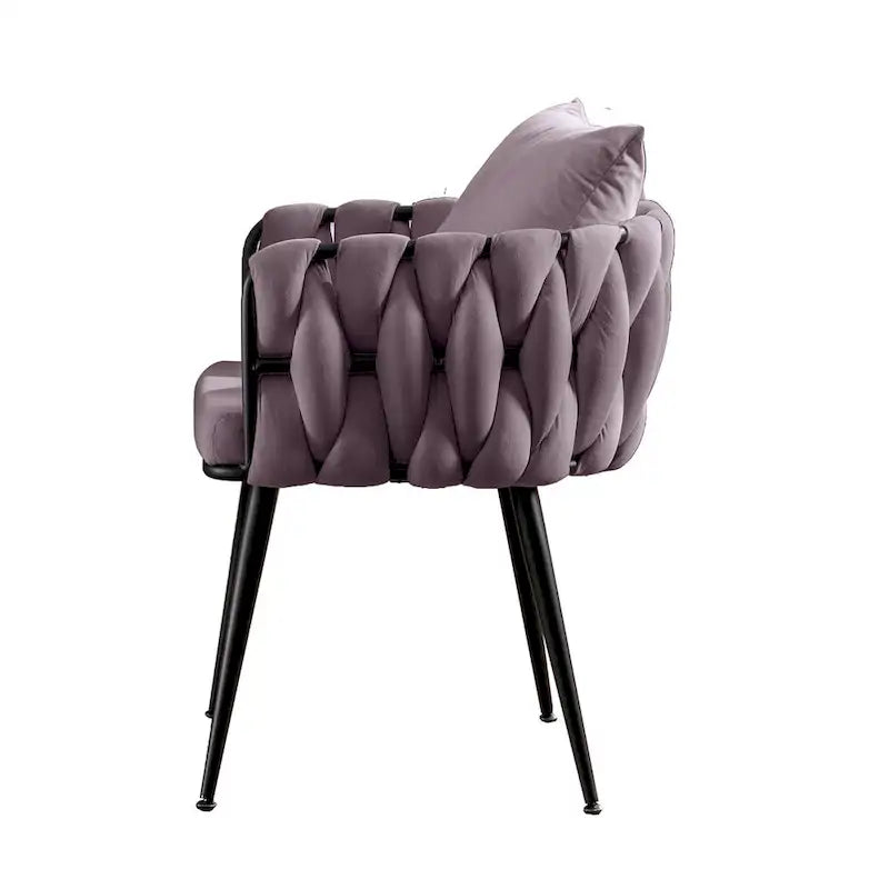 Modern Velvet Dining Chairs Set of 2 for Dining Room Kitchen Vanity Living Room