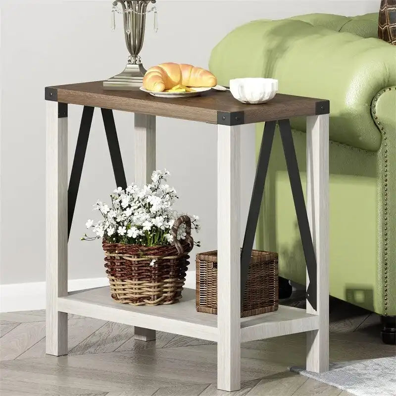 End Table for Small Spaces - 11.81D x 23.62W x 22.44H