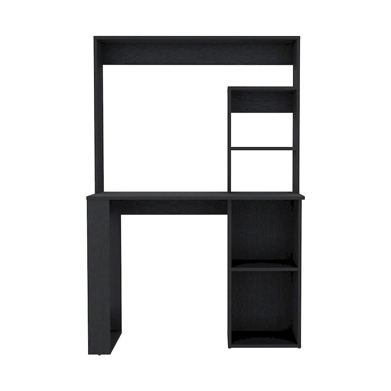 Desk With Hutch and Shelves,Computer Desk for Home Office