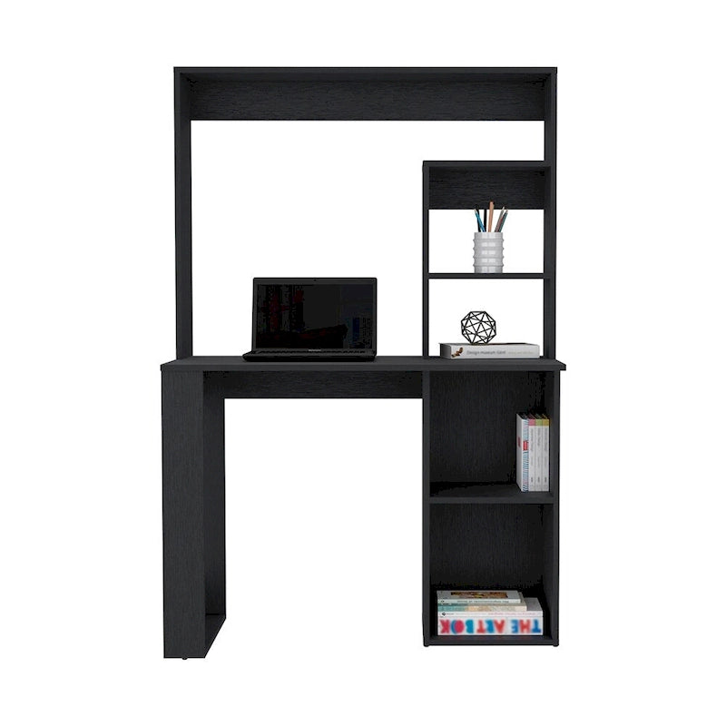 Desk With Hutch and Shelves,Computer Desk for Home Office
