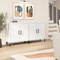 Essence Low Storage Cabinet with Doors - Set of 2 by Bush Furniture