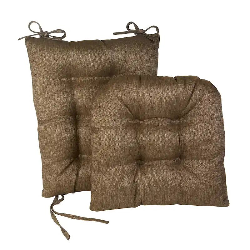 Klear Vu Non-Slip Omega Jumbo Rocking Chair Cushion Set