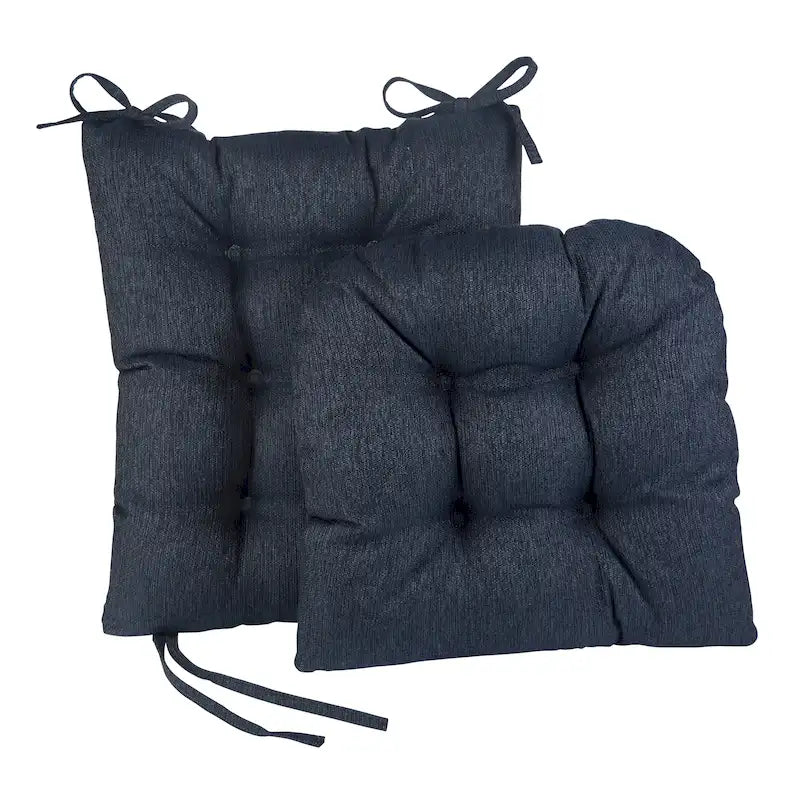 Klear Vu Non-Slip Omega Jumbo Rocking Chair Cushion Set