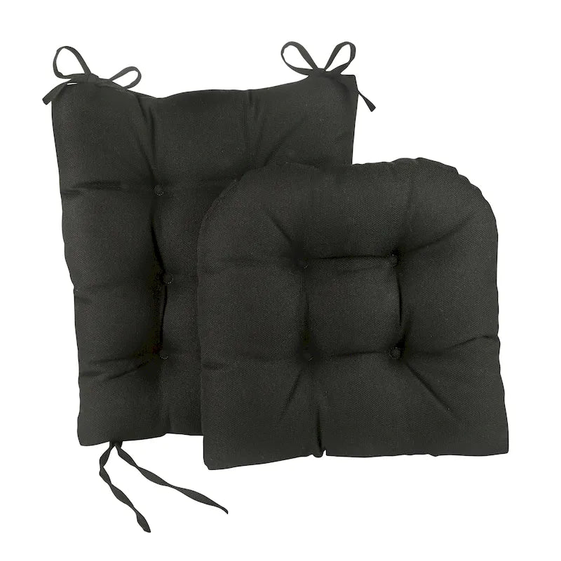 Klear Vu Non-Slip Omega Jumbo Rocking Chair Cushion Set