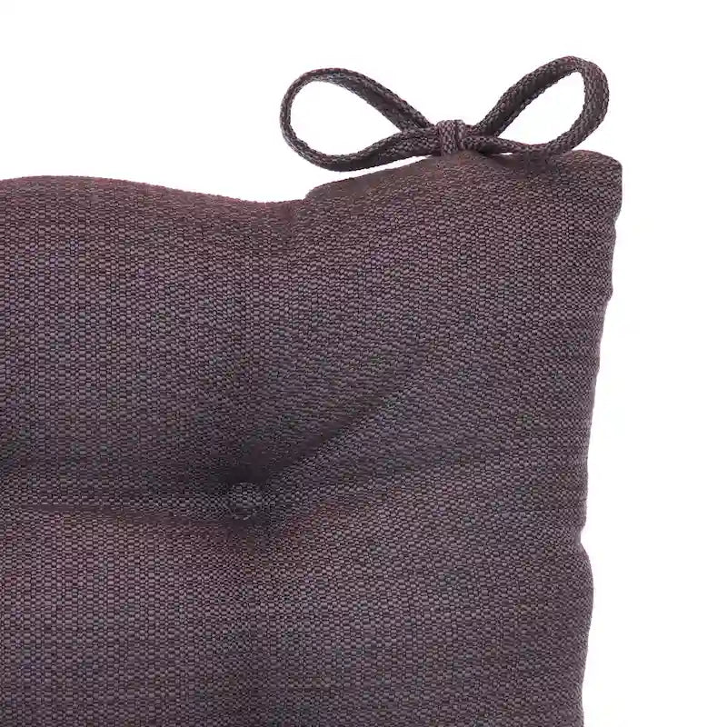 Klear Vu Non-Slip Omega Jumbo Rocking Chair Cushion Set