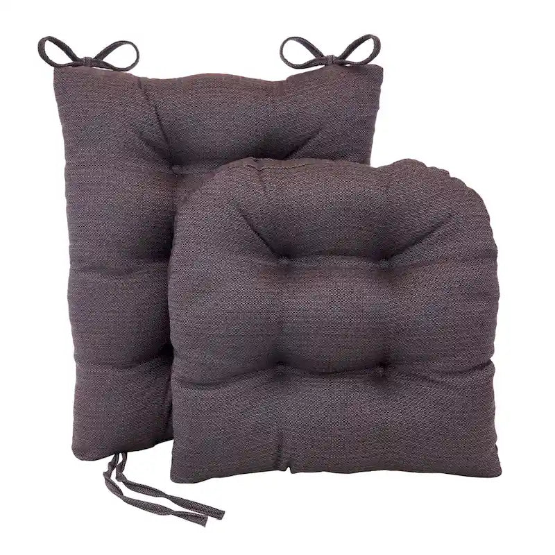 Klear Vu Non-Slip Omega Jumbo Rocking Chair Cushion Set