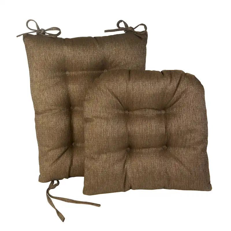 Klear Vu Non-Slip Omega Jumbo Rocking Chair Cushion Set