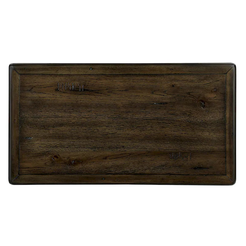 Solid Wood Rectangle End Table with Drawer
